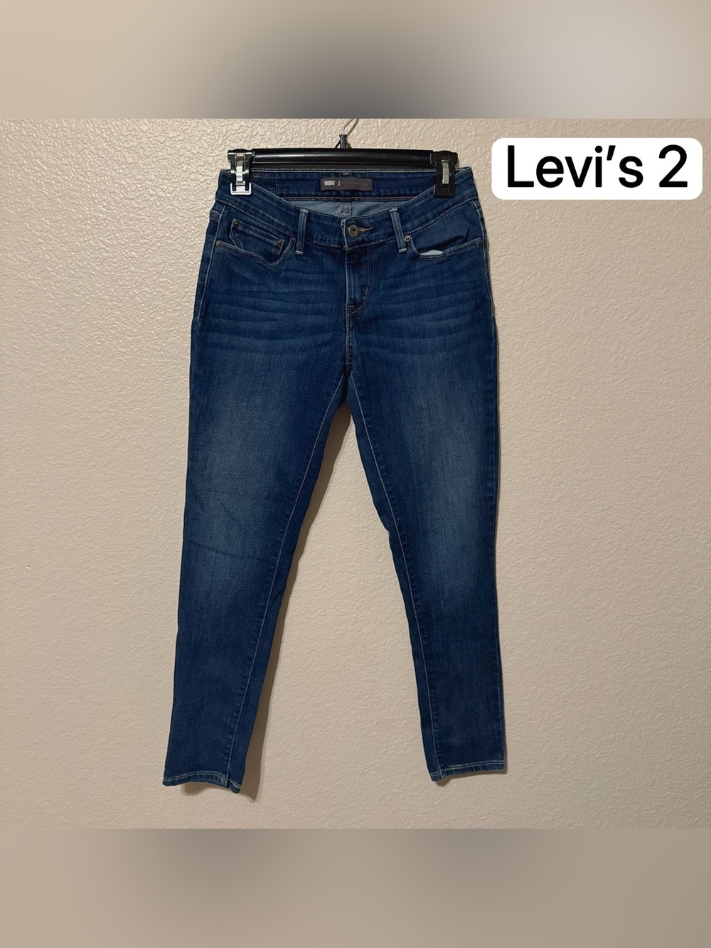 Levi's Women's Skinny Jeans Dark Wash Denim
